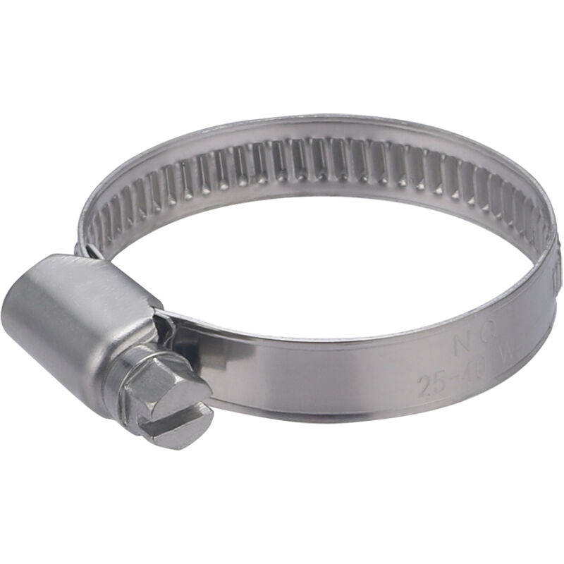 foto del prodotto collare in acciaio, larghezza 9 mm, serraggio diametro 25 40 mm 2 pezzi aroz
