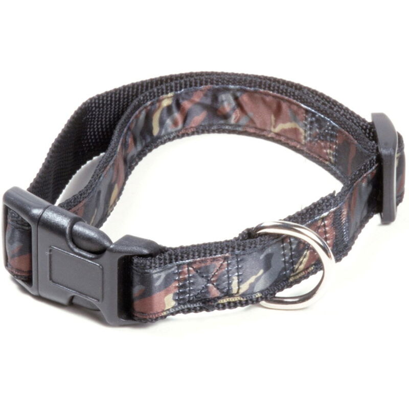 foto del prodotto collare in nylon camouflage per cani 1,5 x 33 40 cm collare