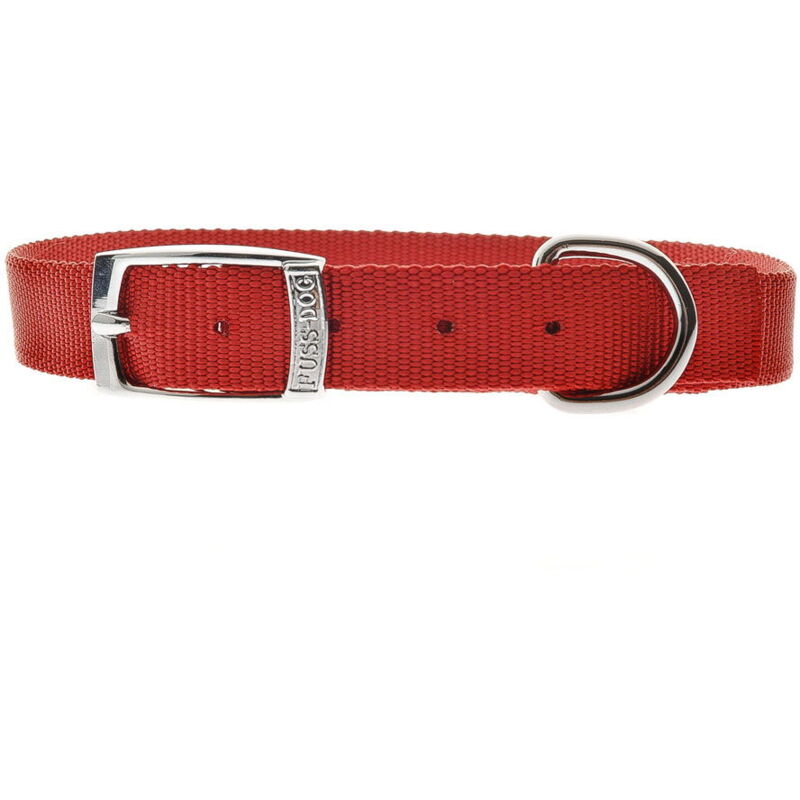 foto del prodotto collare in nylon per cani 1,5 x 36 cm nero