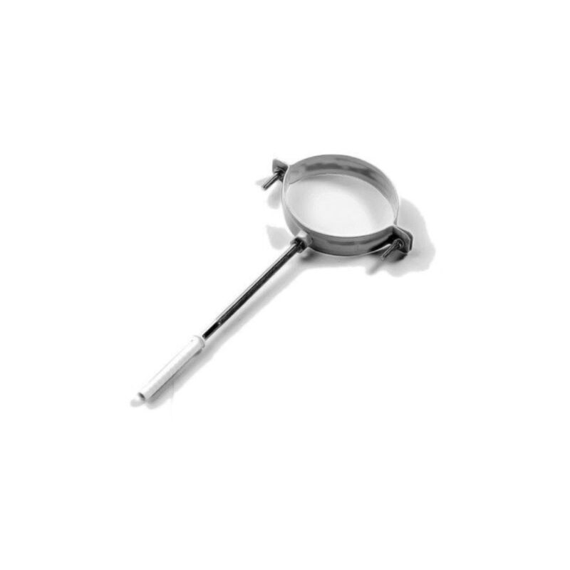 foto del prodotto collare inox per tubo fumo 110 120 mm 353110001