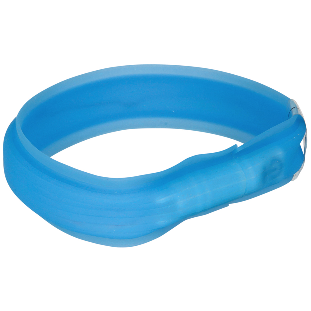 foto del prodotto collare luminoso trixie anello flash usb tg. l xl l 70 cm x h 3 cm