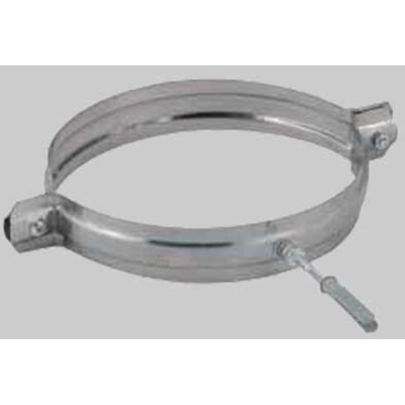 foto del prodotto collare nervato in acciaio inox per canne fumarie - 200