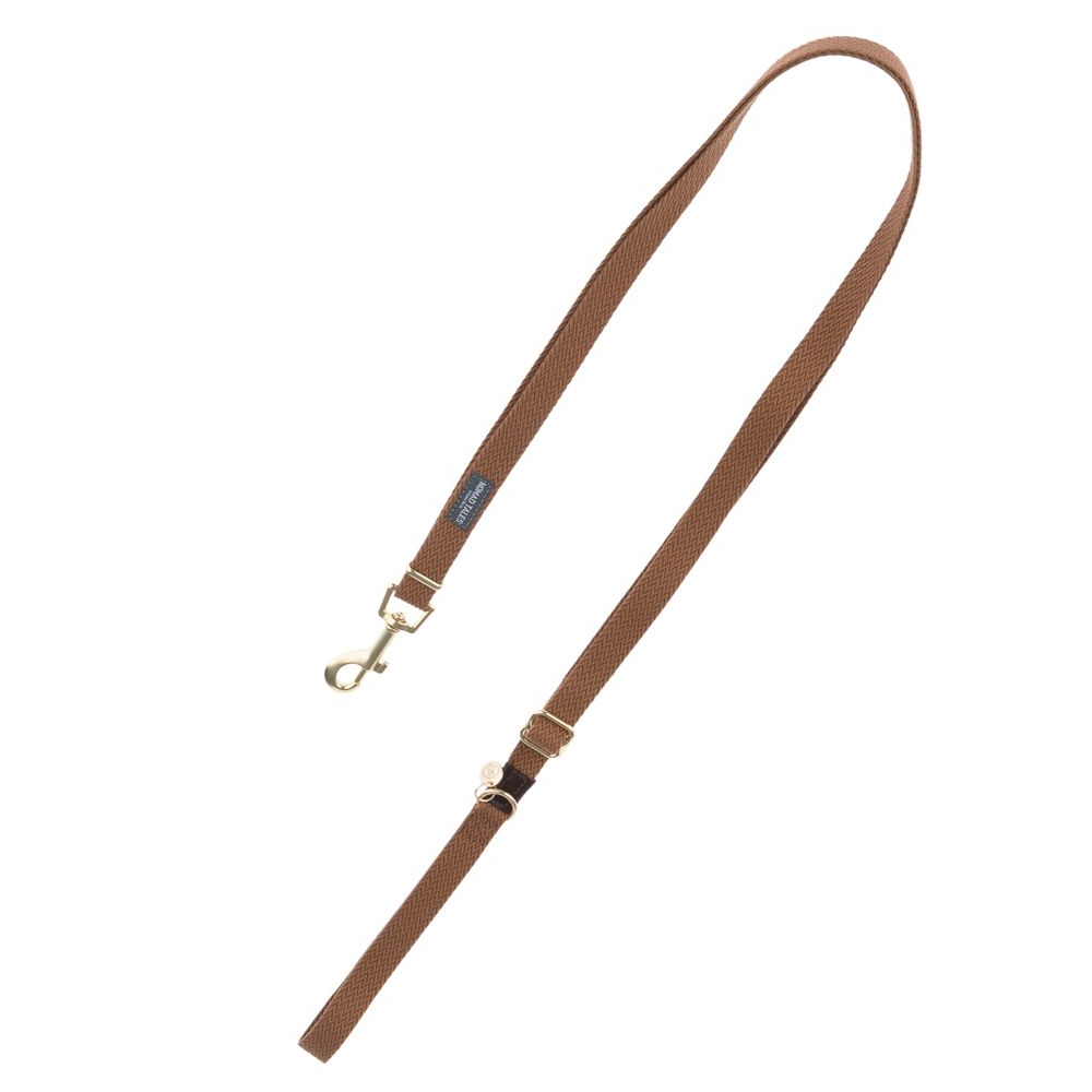 foto del prodotto collare nomad tales bloom, caramello guinzaglio compatibile l 200 cm x h 20 mm