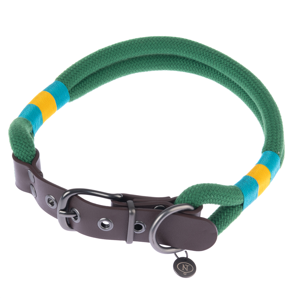 foto del prodotto collare nomad tales spirit, pino tg. s circonferenza 36 40 cm x h 30 mm