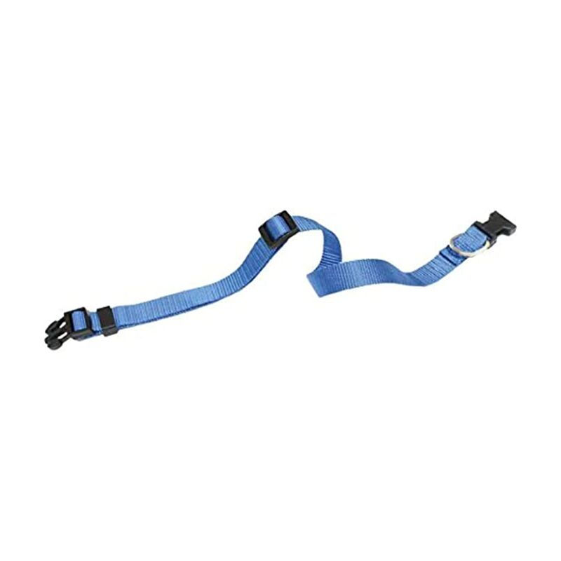 foto del prodotto collare nylon 10x330 mm blu croci