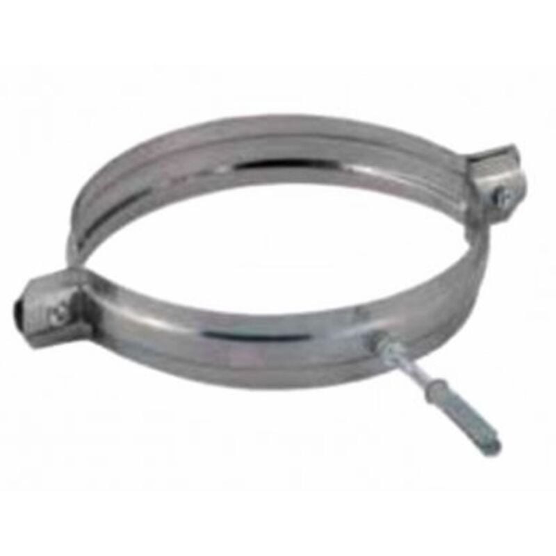 foto del prodotto collare parete fissa tubo diametro 80mm inox aisi304 stufa a pellet
