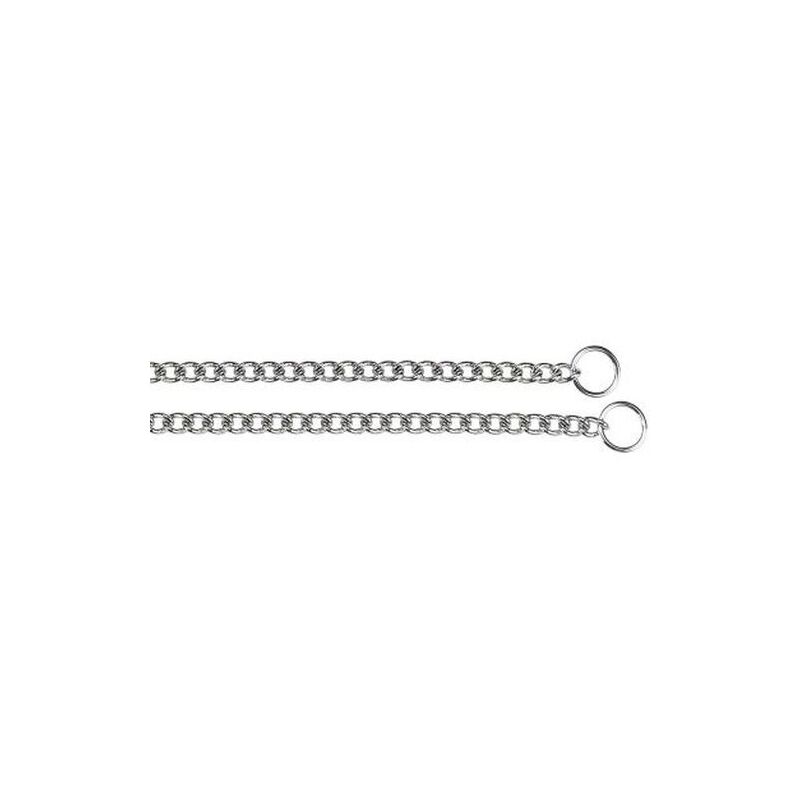 foto del prodotto collare per cani chrome cs1570 strangolo, 42cm ferplast