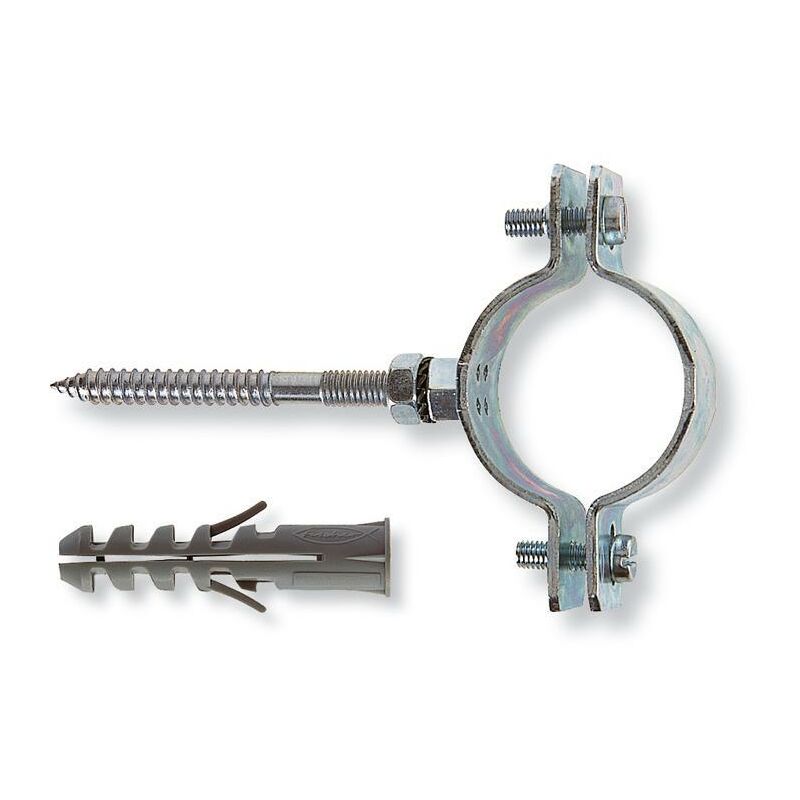 foto del prodotto collare per tubi fischer art cpt misura 1 2 collare 19 22mm foro 10mm 2pz