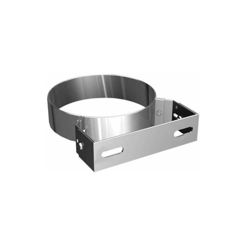 foto del prodotto collare pesante per tubi in acciaio inox da 250mm