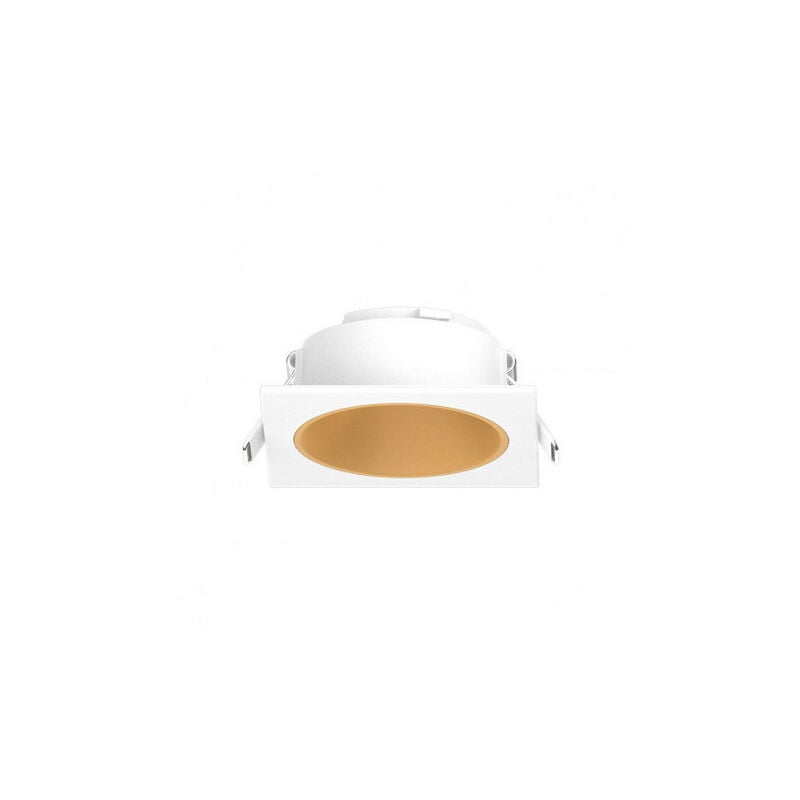 foto del prodotto collare quadrato bianco oro a bassa luce per spot clat ii
