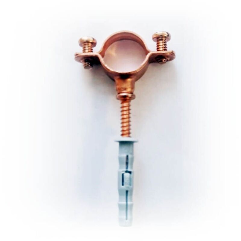 foto del prodotto collare rame 35 mm per fissaggio tubo rame 2703500cu - - raccorderie metalliche - -