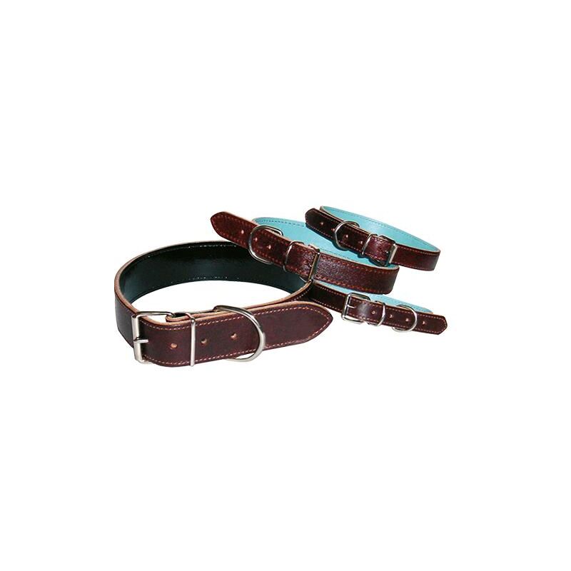 foto del prodotto collari cuoio naturale mm.25x550 50125