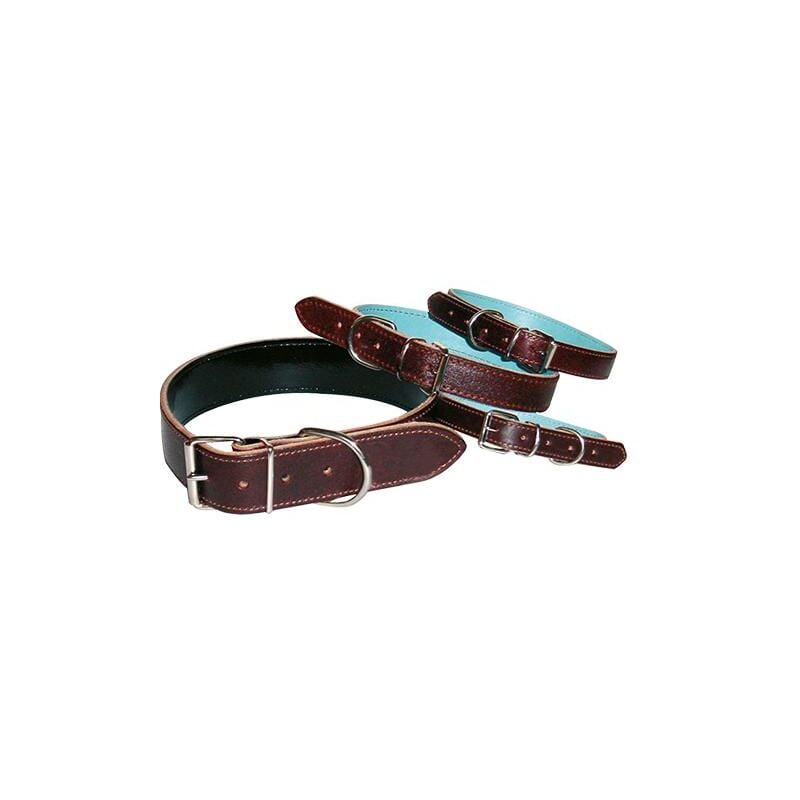 foto del prodotto collari cuoio naturale mm.40x700 50140