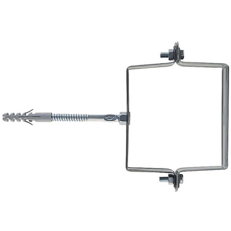 foto del prodotto collari fischer per pluviali - scp quadro - mm. 100 - zincato conf. 1 pz