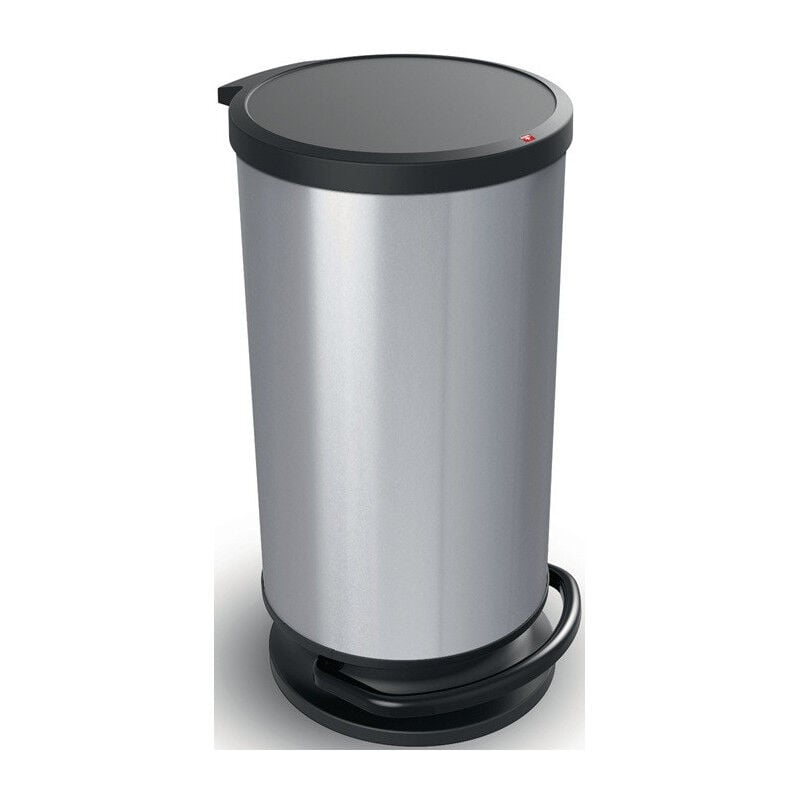 foto del prodotto collecteur de d chets p dale paso 30l l302xh592mm cuivre argent rotho