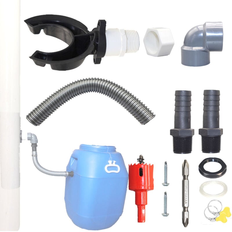 foto del prodotto collettore acqua piovana per pluviale 100-110mm, collettore acqua piovana per tetti fino a 80 m , collettore acqua piovana, collettore acqua con