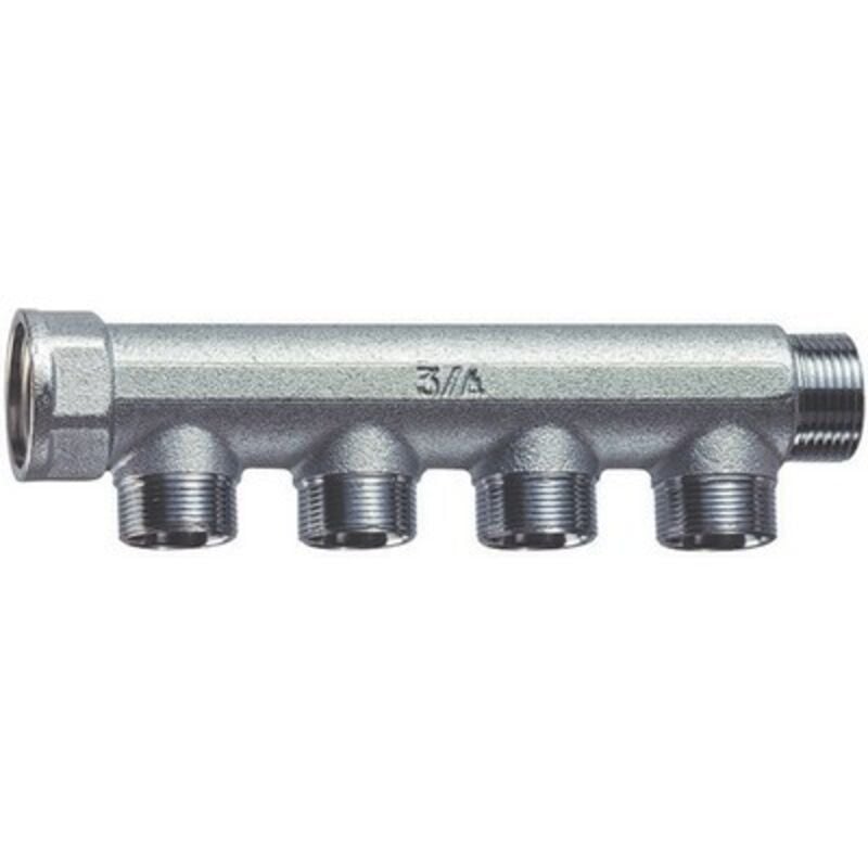 foto del prodotto collettore cromato a 4 derivazioni far m.f. 1