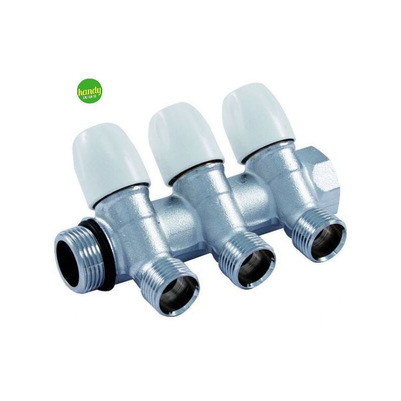 foto del prodotto collettore lineare tiemme per sanitari 3 4 x 1 2 3 vie
