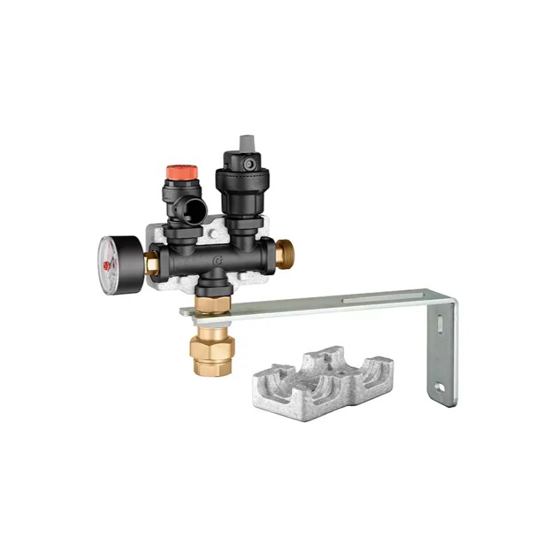 foto del prodotto collettore portastrumenti in tecnopolimero per impianti di riscaldamento caleffi 305503 tecnopolimero