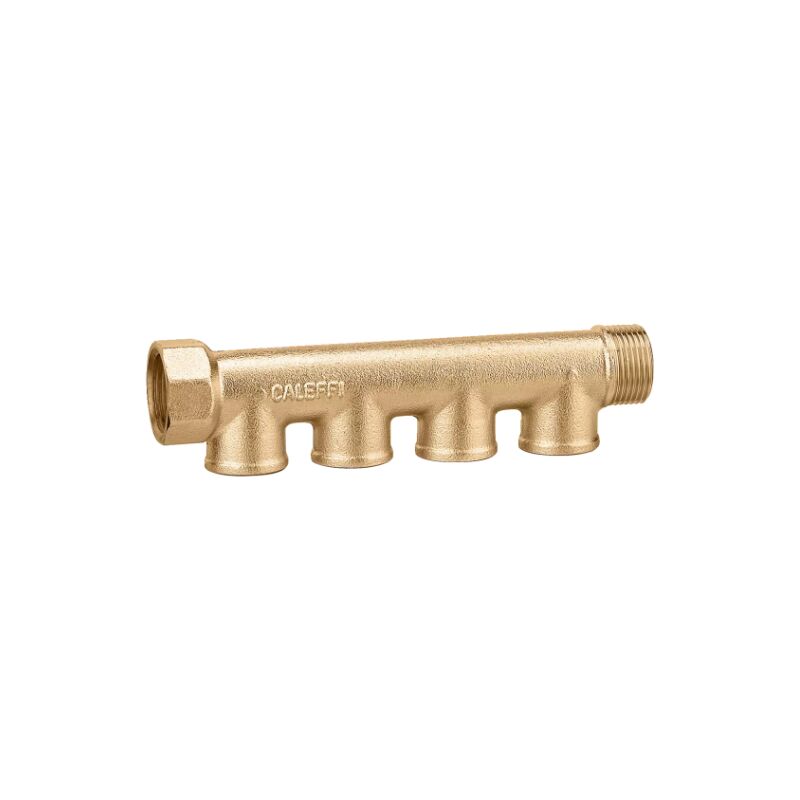foto del prodotto collettore semplice, componibile 3 4 4 derivazioni, 1 2 f caleffi 349340 3 4 4