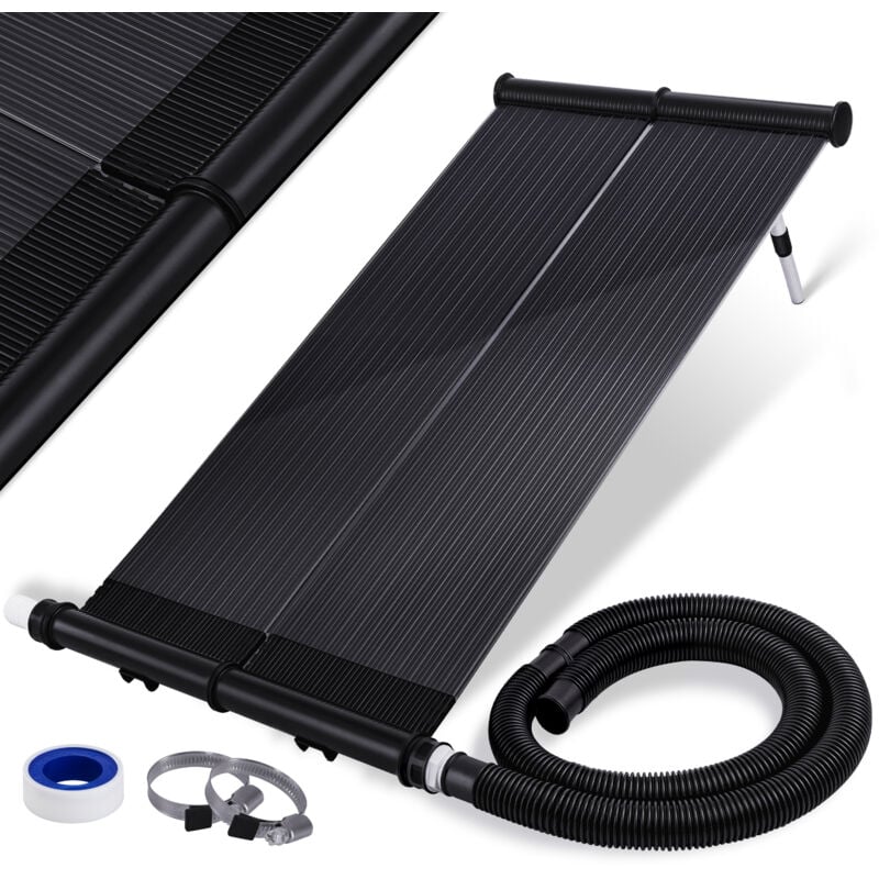 foto del prodotto collettore solare eco pool heater 108 x 74 x 15cm l x l x h riscaldatore di acqua calda riscaldatore solare per piscine l plastica resistente ai
