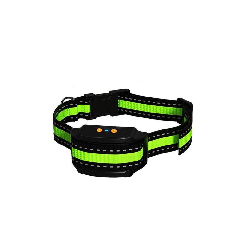 foto del prodotto collier anti aboiement avec vibrations, sons et chocs lectriques, collier intelligent avec module de d tection des aboiements pour chiens de grande,