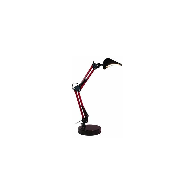 foto del prodotto collo di cigno articolato led pala rosso 4w 350lm 3000 k