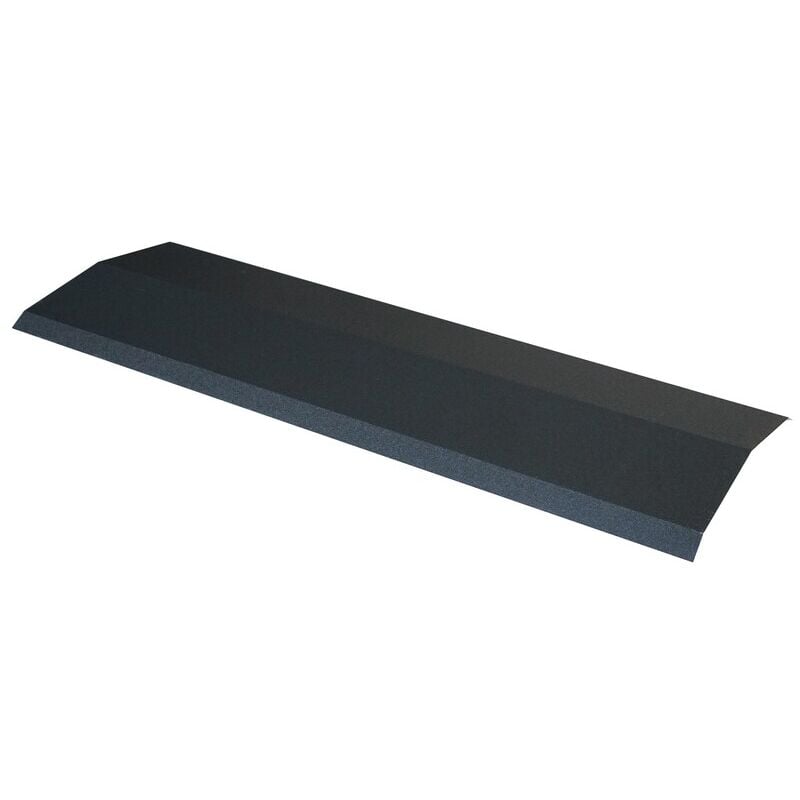 foto del prodotto colmo da 920 mm per pannello easy coppo in acciaio zincato laccato opaco grigio antracite opaco, l 920 mm