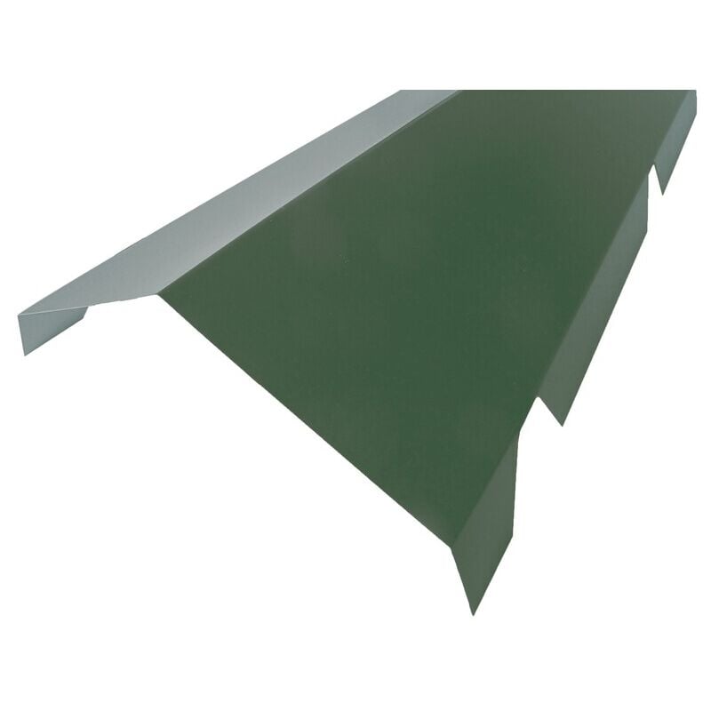 foto del prodotto colmo doppia dentellata per vassoio in acciaio 1045 verde 6009, h 260 mm, l 450 mm, l 2100 mm