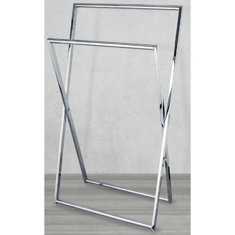 foto del prodotto colombo design - aliz b97360cr cavalletto porta salviette cromato codice prod b97360cr