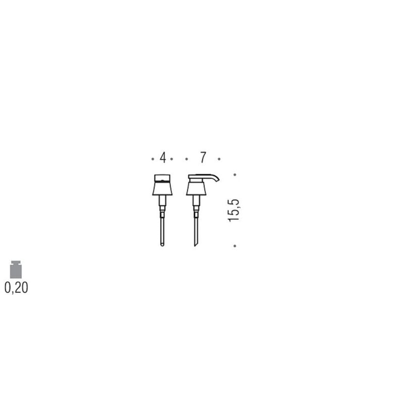foto del prodotto colombo design alize erogatore spandisapone cromato codice prod b93710cr