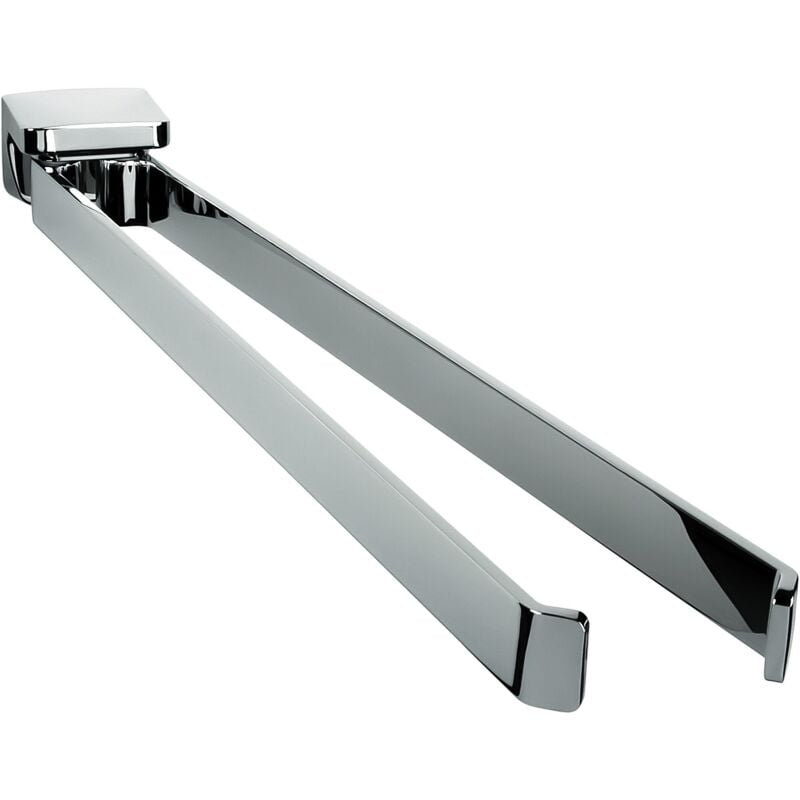 foto del prodotto colombo design - alize' porta salviette a snodo movimento laterale cromato codice prod b25120cr