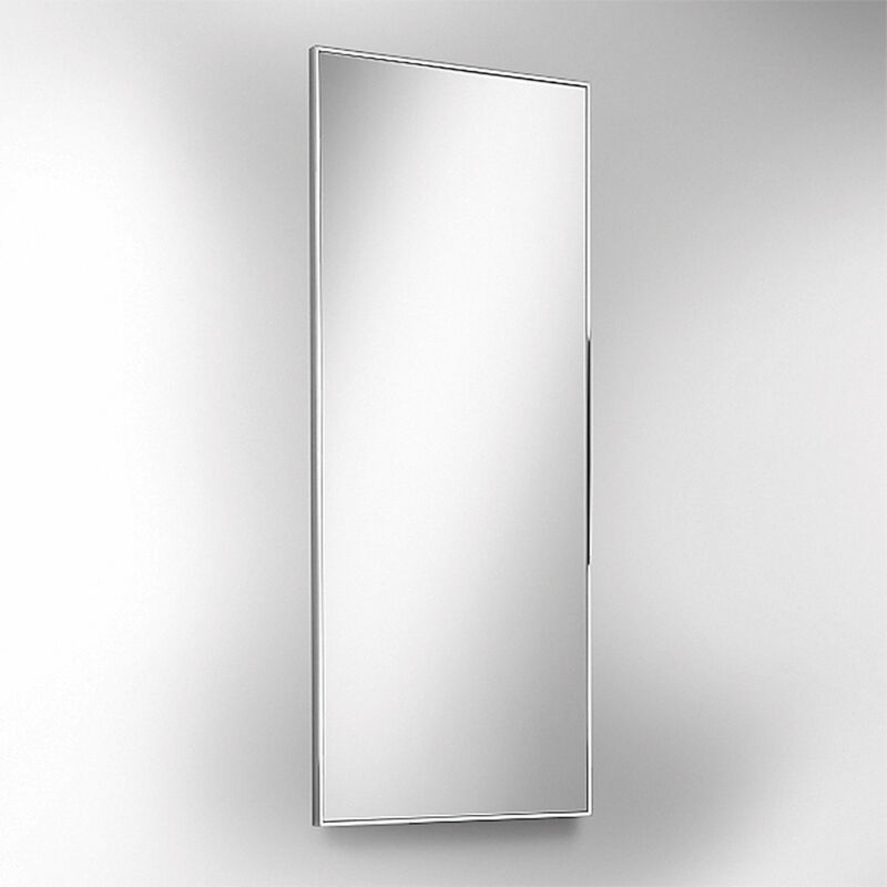 foto del prodotto colombo design fashion mirrors b2040 specchio 40x100 inox specchio con cornice inox supermirror 6mm codice prod b20400cr