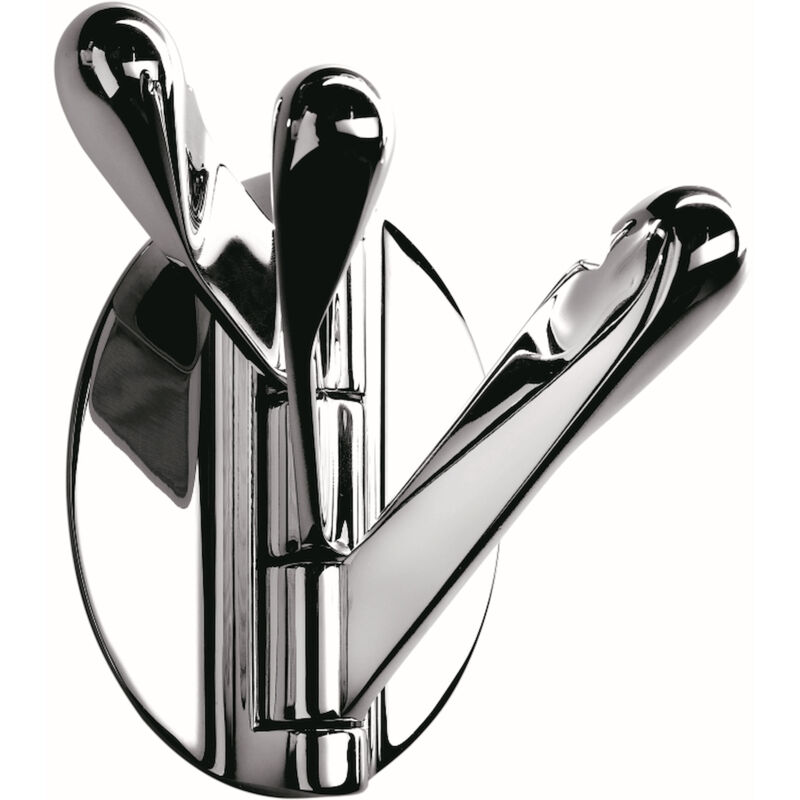 foto del prodotto colombo design luna porta abiti trio cromato codice prod cb17