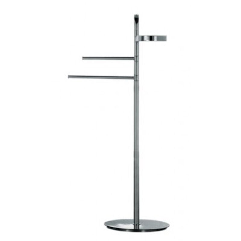 foto del prodotto colombo design - planets piantana porta sapone e salviette cromato codice prod b98140cr