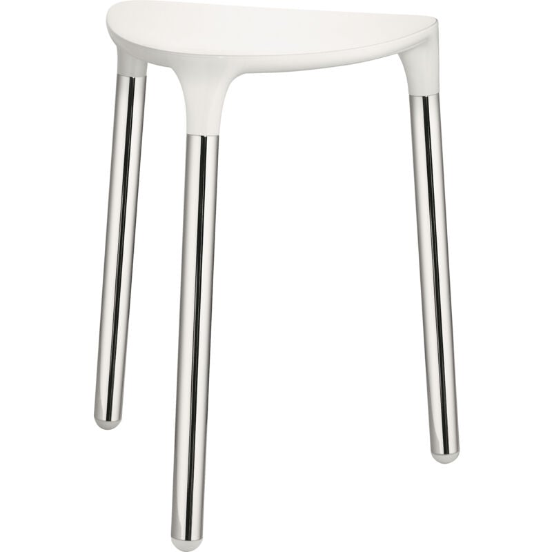 foto del prodotto colombo design poker sgabello bianco codice prod b99880 bi
