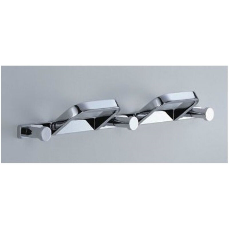 foto del prodotto colombo design time appendi abiti triplo multifunzionale cromato codice prod w4237 cr