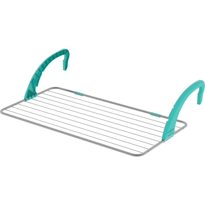 foto del prodotto colombo - stendino stendibiancheria da balcone in acciaio inox 10 metri di filo