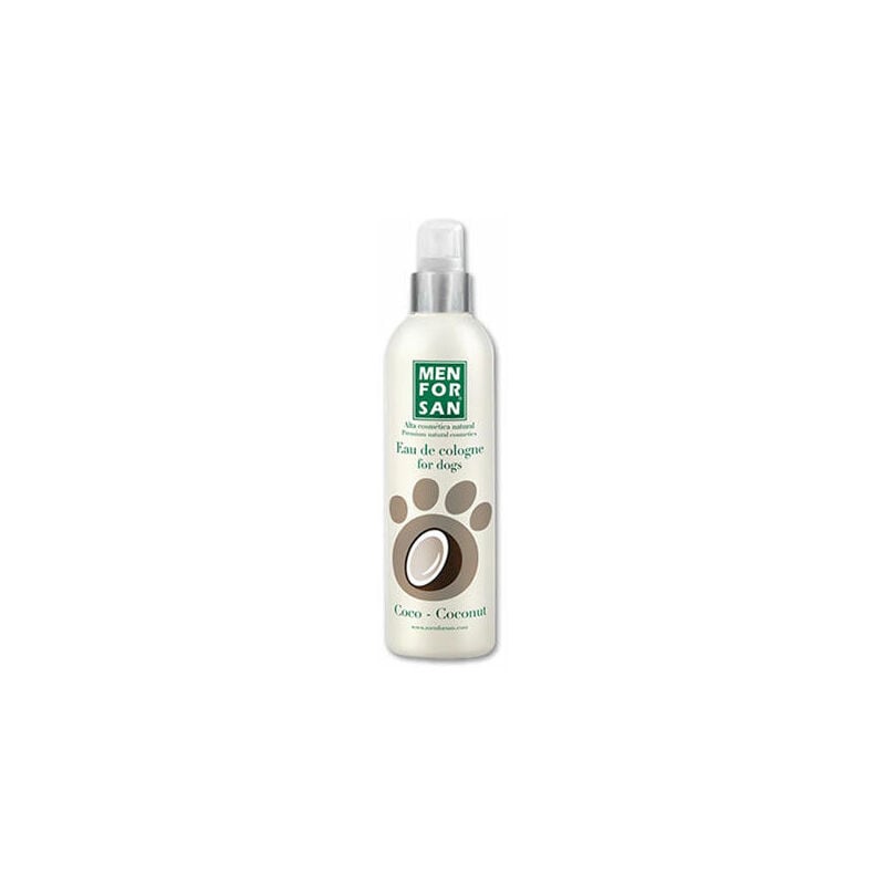 foto del prodotto colonia menforsan water 125 ml fragranza di cocco per cani