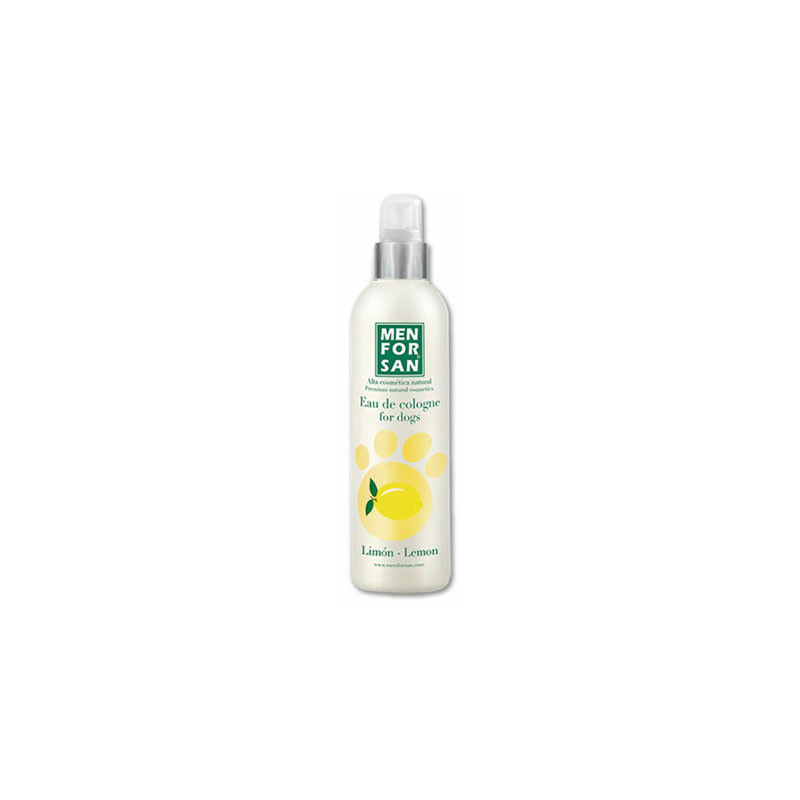 foto del prodotto colonia menforsan water 125 ml fragranza di limon per cani