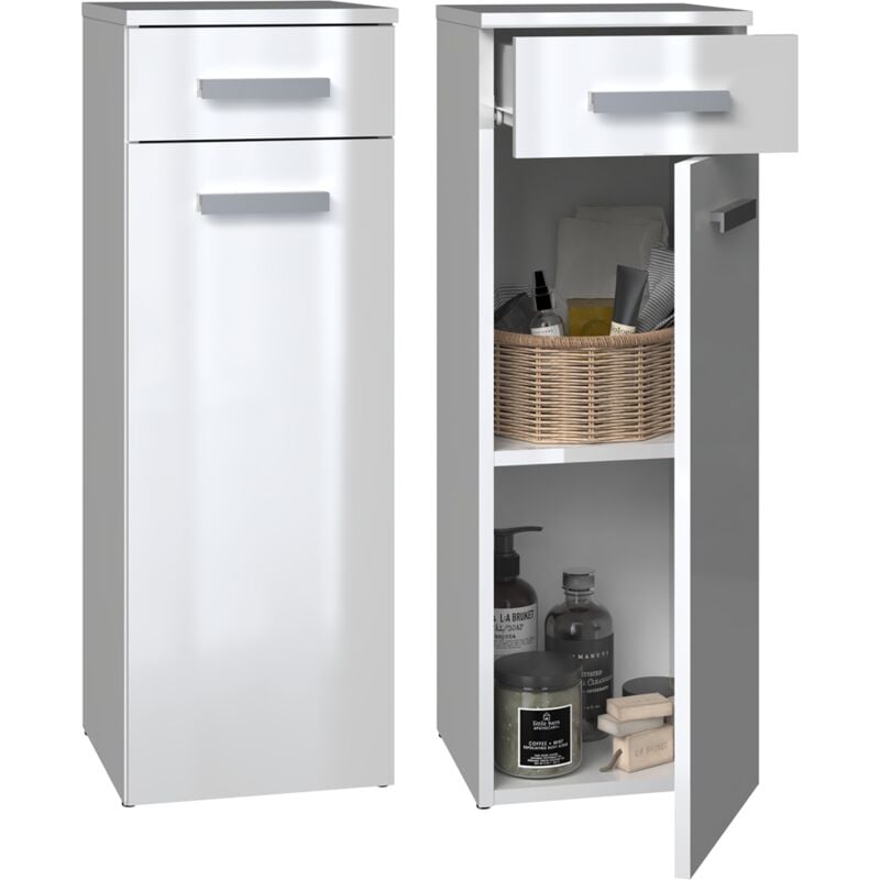 foto del prodotto colonna bagno nel v ds bianco lucido