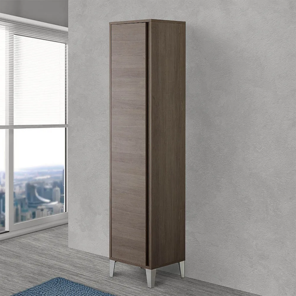 foto del prodotto colonna bagno porta scopa 40 cm linea way colore rovere scuro