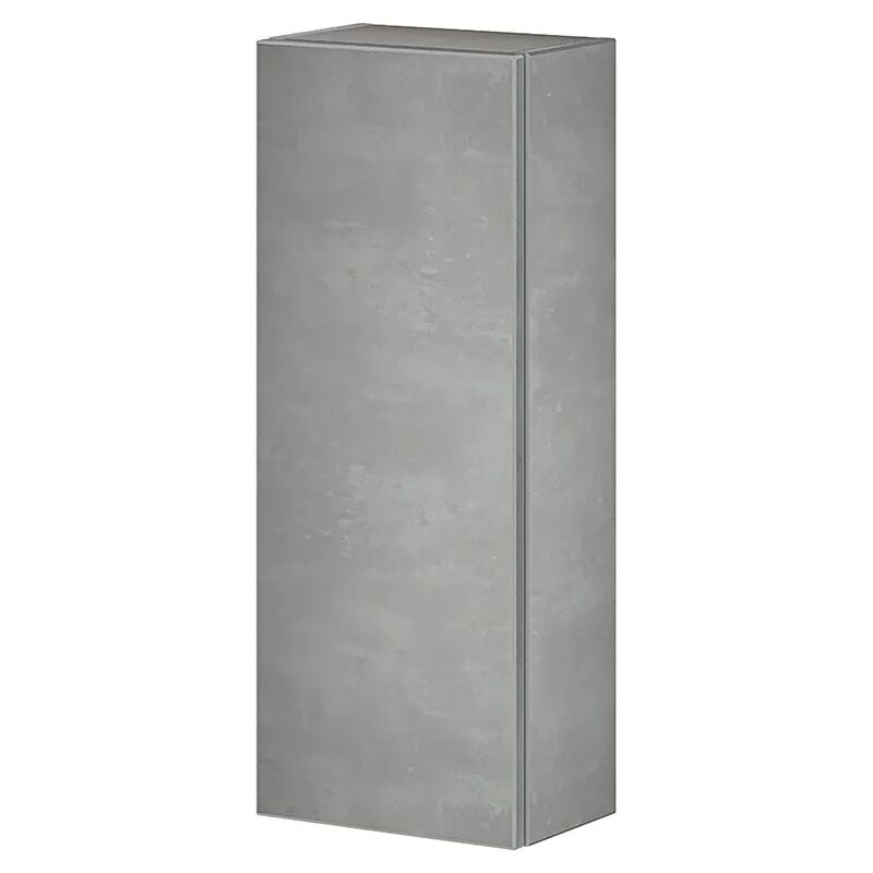 foto del prodotto colonna bagno sospeso h. 75 cm master grigio cemento con anta reversibile