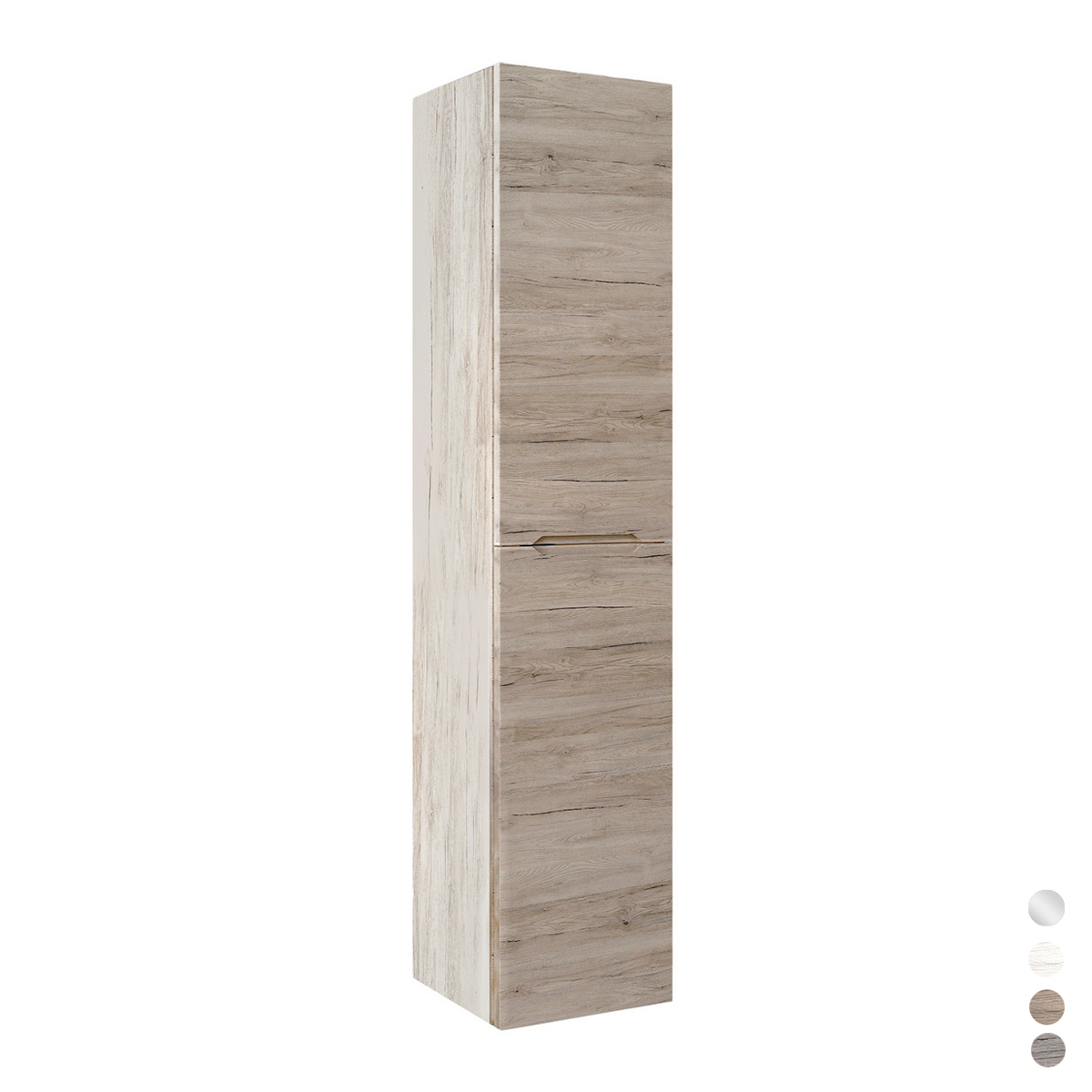 foto del prodotto colonna bagno taila 2 ante h160 rovere nodi