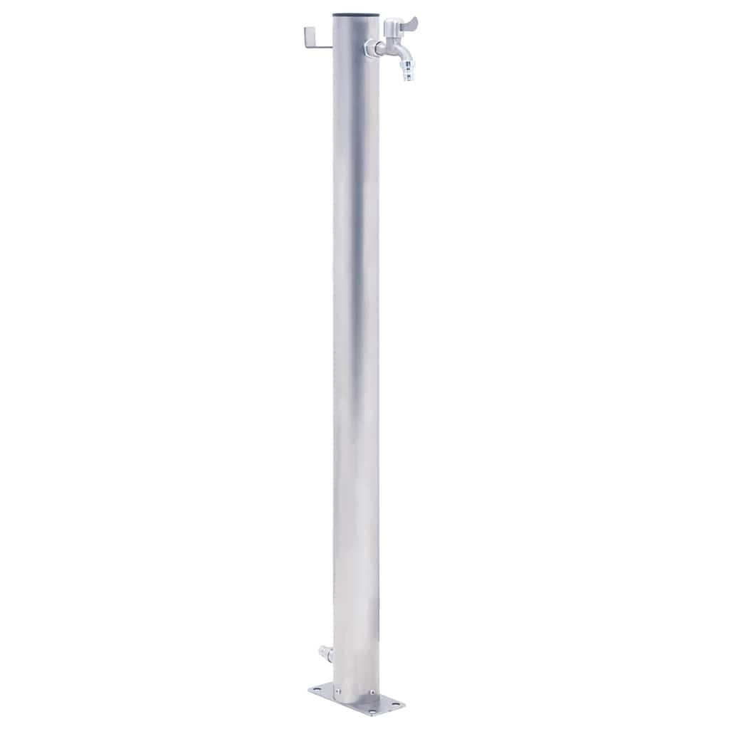 foto del prodotto colonna d 39 acqua da giardino 100 cm acciaio inox rotondacod mxl 96940