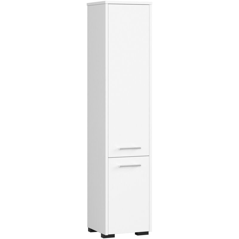 foto del prodotto colonna da bagno akord fin bianca 30 cm 2 ante 30x30x140 cm