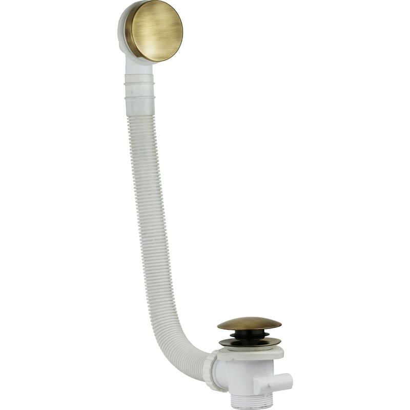 foto del prodotto colonna di scarico bronzo antico universale per vasca da bagno vicario 1011 120.02 bronzo