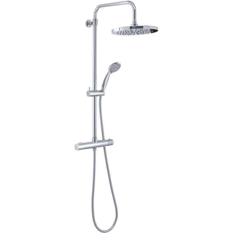 foto del prodotto colonna doccia con miscelatore termostatico cromato serie star mix 00 gedy