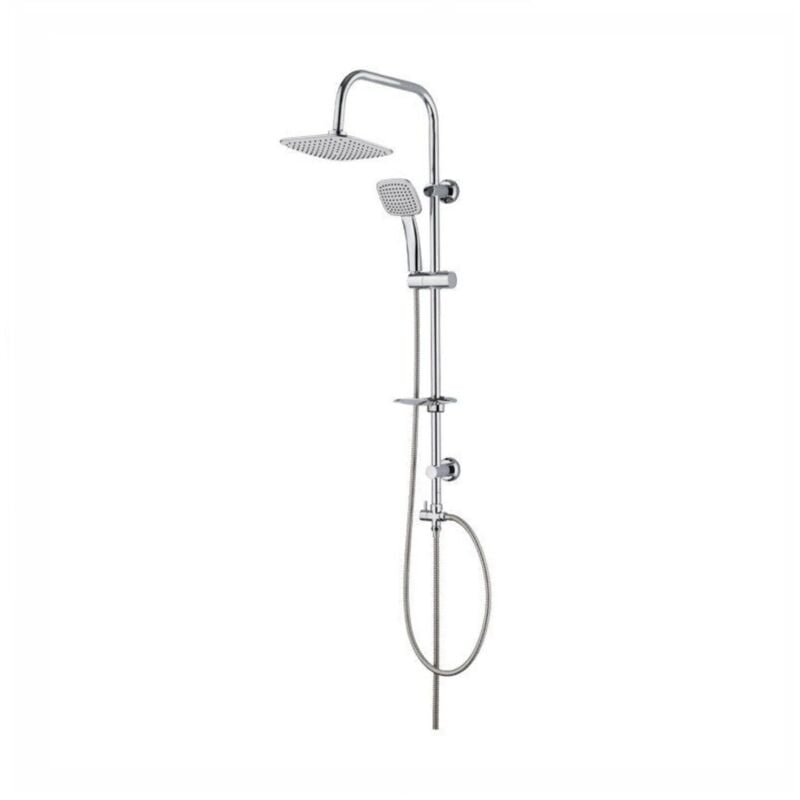 foto del prodotto colonna doccia doccetta momi cromato set doccetta e tubo