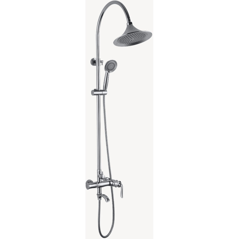 foto del prodotto colonna doccia freestanding oro erbe